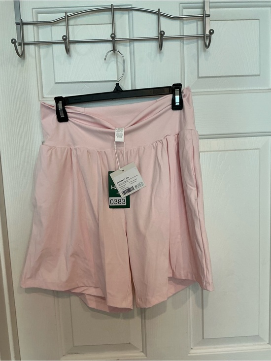 HALARA Pants - HALARA Light Pink Skort - Flared High-Waist Athletic Style